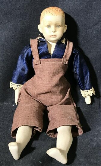 Antique German Porcelain Doll
