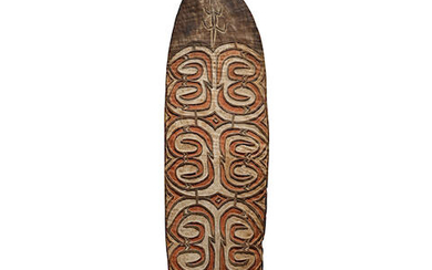 Asmat Shield, Citak Region, Western Papua New Guinea