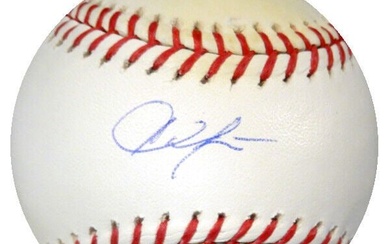Austin Jackson Autographed MLB Baseball Chicago