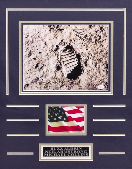 BUZZ ALDRIN, NEIL ARMSTRONG, MICHAEL COLLINS SIGNATURES to an...
