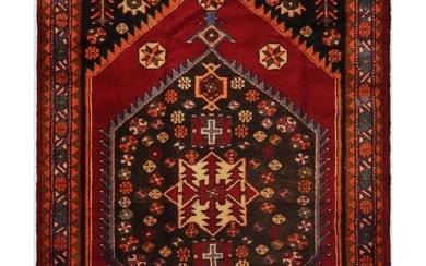 Boho Farmhouse Vintage Tribal 45X73 Handmade Wool Area Rug Oriental Carpet