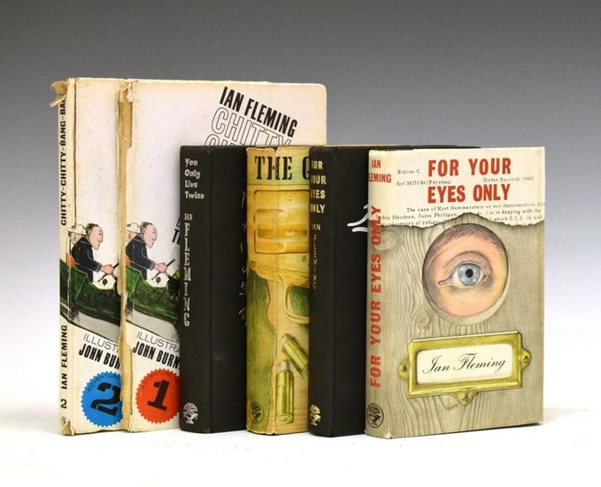 Books - Fleming, Ian - Three first edition James...