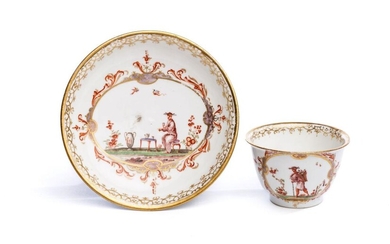 Bowl with saucer, Meissen 1720/25 | Koppchen mit Unterschale, Meissen 1720/25