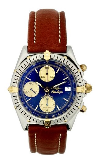 Breitling, Stainless Steel Chronograph Wristwatch