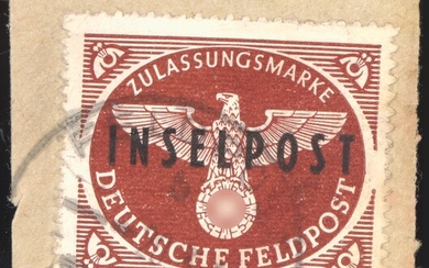 Briefstück - D. Feldpost Nr. 9 (Rhodos)