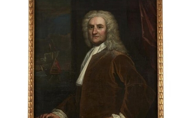 British School (18th Century), , Portrait of a