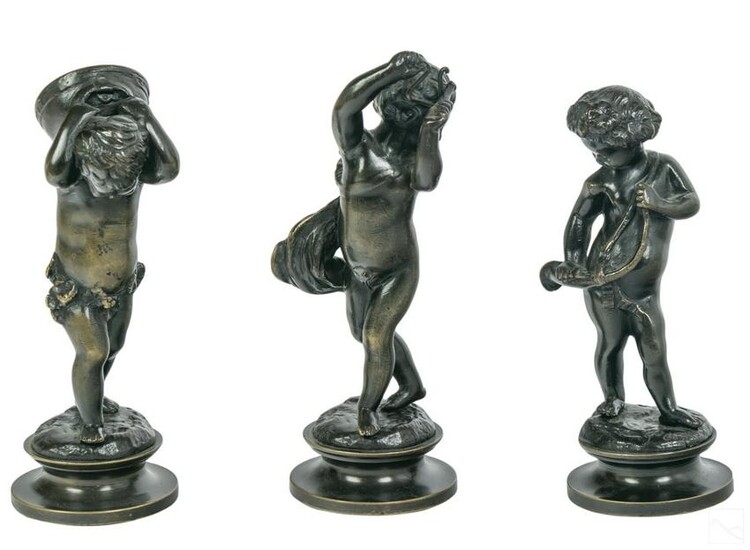 Bronze Putti Sculptures after Clodion (1738-1814)