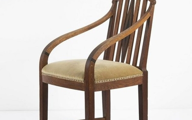 Bruno Paul, Armchair, model for the artist's first