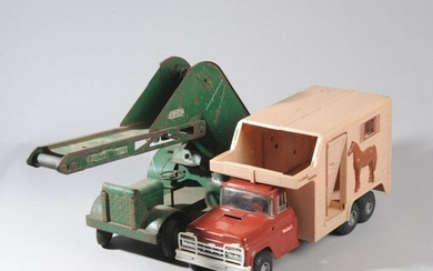 Buddy L Stables Truck and Doepke Toy Loader