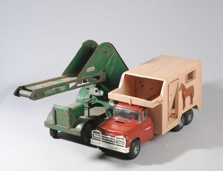 Buddy L Stables Truck and Doepke Toy Loader