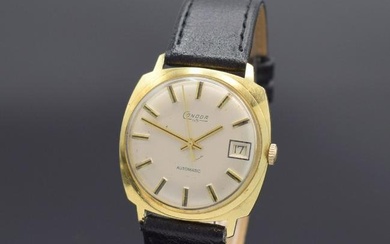 CONDOR 14k yellow gold gents wristwatch