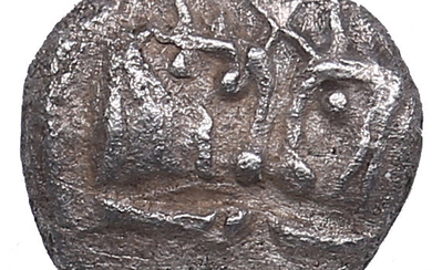 Caria AR Obol (?) c. 5th century BC - NGC Ch XF