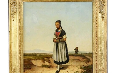 Carl Julius Hermann SchrÃ¶der (1802-67) - a painting