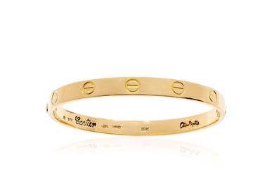 Cartier Aldo Cipullo Love collection bracelet