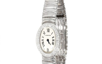 Cartier Baignoire WB5095L2 Womens Watch in 18kt White Gold