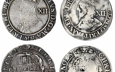 Charles I (1625-1649) Shillings (2) including, Group D, Type 3¹, Shilling, 1632-1633, Tower [un...