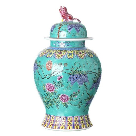 Chinese Dayazhai porcelain pot