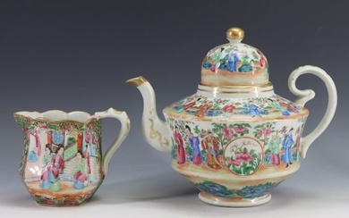 Chinese Famille Rose Porcelain Teawares