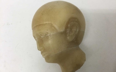 Christmas present for your mummy: Egyptian carved alabaster head