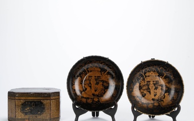 Collection of Chinese objects, approx. 1900 (3)