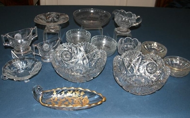 Collection of Vintage Heisey Glass