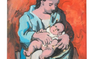 Da Picasso, anni '80, DOMENICO CANTATORE (Ruvo di Puglia, 1906 - Parigi, 1998)
