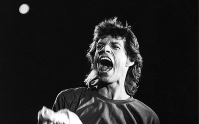 David Mc GOUGH (1959) Mick Jagger chante…