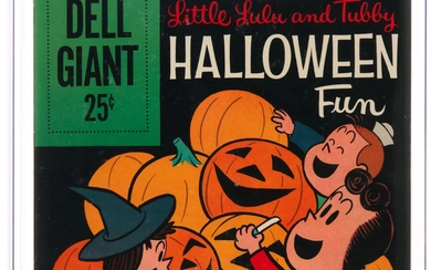 Dell Giant #33 Marge's Little Lulu and Tubby Halloween...