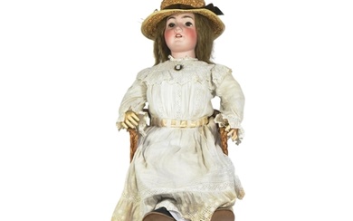 Dolls - a LARGE believed 19th Century German Simon & Halbig ...