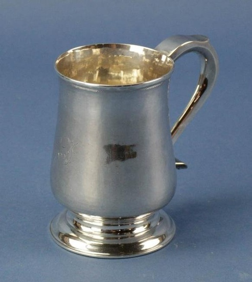 Dorothy Langlands Silver Pint Baluster Mug, 1811