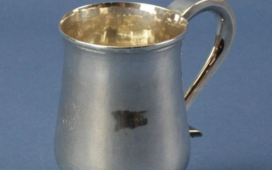 Dorothy Langlands Silver Pint Baluster Mug, 1811