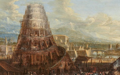 Dutch School: The Tower of Babel