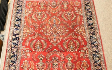 Early 20th c Persian Sarouk Main Carpet