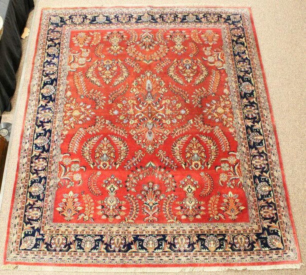 Early 20th c Persian Sarouk Main Carpet