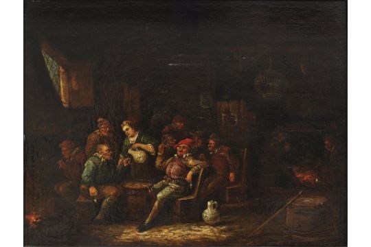 Egbert van Heemskerck, Umkreis? - Tavern scene