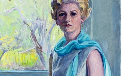 Emily Waite (MA,RI,DC,1887-1980) oil painting