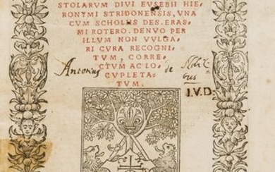 Erasmus (Desiderius).- Hieronymus (Saint) Opus