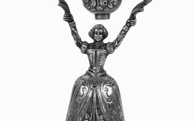 European Silver Marriage Cup, Circa 1900