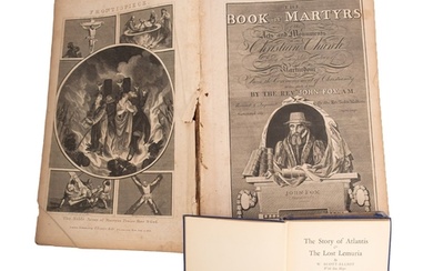 FOX, Rev. John. The Book of Martyrs, London: Thomas Kelly 18...