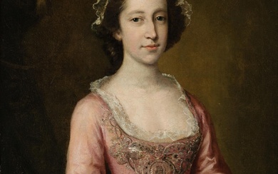 FRENCH SCHOOL (18th century) "Portrait of a Lady"