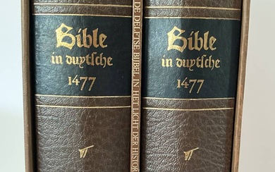 [Facsimiles]. Biblia. De Delftse Bijbel van 1477. Amst./ Alphen a.d.Rijn,...