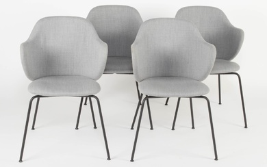 Flemming lassen. Four dining table chairs. Model Lassen Chair (4)