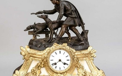 French. Fireplace clock, 2nd h