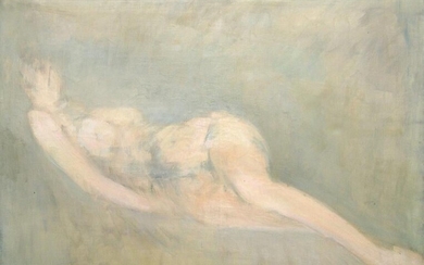 GIUSEPPE AJMONE, Donna che dorme, 1963
