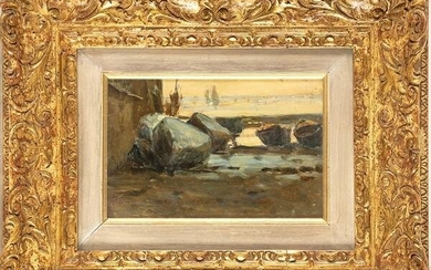 GIUSEPPE DANIELI (Belluno, 1865 - Verona, 1931): Boats