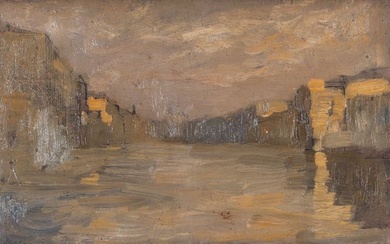 GUGLIELMO CIARDI (Venezia, 1842 - 1917), Grand Canal, (1895)
