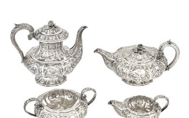 George IV Sterling Silver Tea and Coffee Service