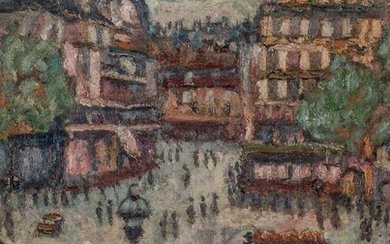 Georges Dufernoy (1870-1943), oil on canvas on panel, 25 x 32 cm