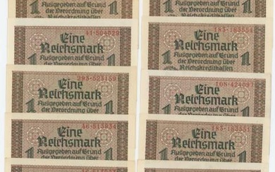 Germany - Third Reich 10 x 1 Reichsmark 1940 -...
