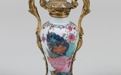 Gilt-Bronze-Mounted Chinese Export Porcelain 'Tobacco